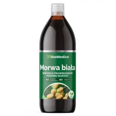EKAMEDICA MORWA BIAŁA sok 99,8% 1000 ml