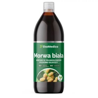 EKAMEDICA MORWA BIAŁA sok 99,8% 500 ml
