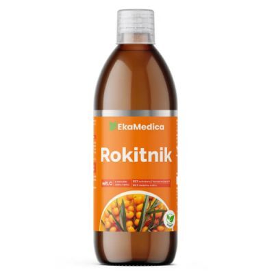 EKAMEDICA ROKITNIK sok z owoców rokitnika 500 ml