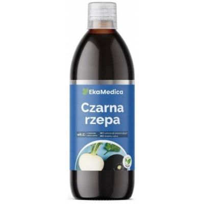 EKAMEDICA RZEPA sok z czarnej rzepy 100% 500 ml