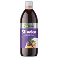 EKAMEDICA ŚLIWKA sok ze śliwki 100% 500ml