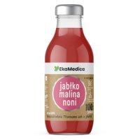 EKAMEDICA Sok 100% Jabłko Malina Noni 300 ml