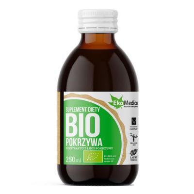 EkaMedica Sok BIO Pokrzywa, 250ml  KRÓTKA DATA 23.12.2024