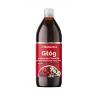 EkaMedica Sok Głóg z owoców i kwiatów, 1000 ml