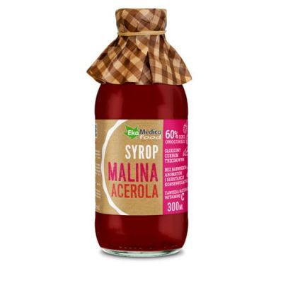 EKAMEDICA Syrop MALINA ACEROLA 300 ml