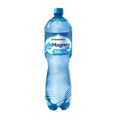 EkaMedica Woda gazowana + Magnez + B6, 500 ml