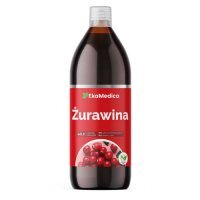 Ekamedica żurawina NFC sok NFC 100%, 500ml