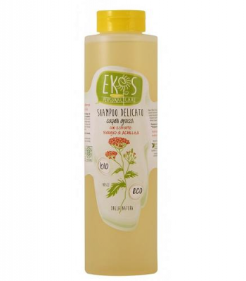 EKOS PERSONAL CARE szampon do włosów tłustych z ekstraktem z organicznego krwawnika 500 ml