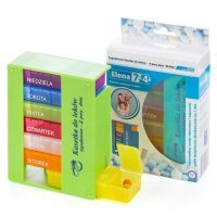 EL-COMP Elena Kasetka do leków 7 dni 4 komory