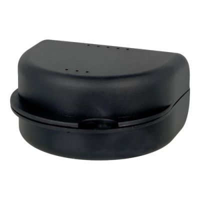 El-Comp Pudełko-pojemnik na aparat ortodontyczny czarny