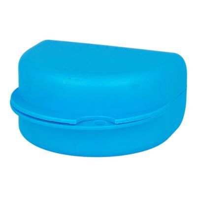 El-Comp Pudełko-pojemnik na aparat ortodontyczny niebieski