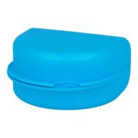 El-Comp Pudełko-pojemnik na aparat ortodontyczny niebieski