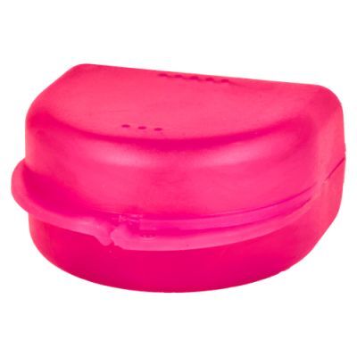 El-Comp Pudełko-pojemnik na aparat ortodontyczny różowy