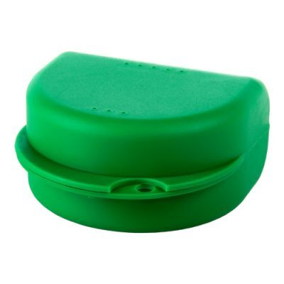 El-Comp Pudełko-pojemnik na aparat ortodontyczny zielony