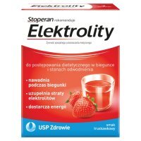 ELEKTROLITY 7 saszetek o smaku truskawkowym
