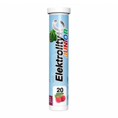 Elektrolity +C Junior, 20 tabl. musujących