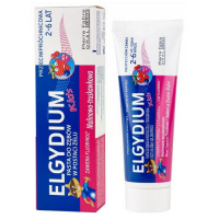 ELGYDIUM KIDS Pasta do zębów dla dzieci 3-6 lat malinowo-truskawkowa 50 ml