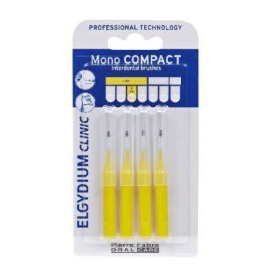 ELGYDIUM MONO COMPACT 2 szczoteczka międzyzębowa, 4szt.