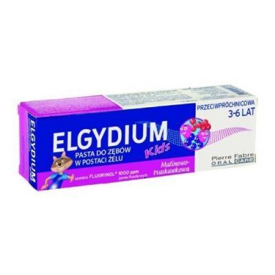 ELGYDIUM Pasta Dla Dzieci O Smaku Czerwonych Owoców, 50 ml