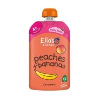 Ella's Kitchen BIO Banan z brzoskwinią, 120g