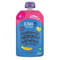 Ella's Kitchen BIO Jabłko, jagody i banan, 120 g