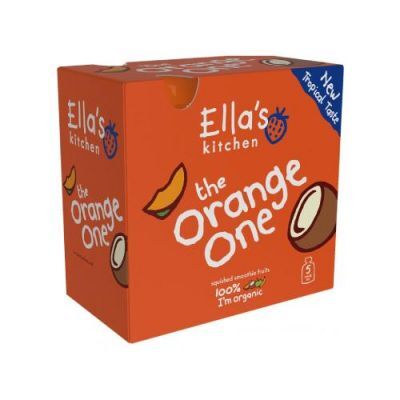 Ella's Kitchen BIO ORANGE BIO Puree owocowe z mango, 5x90g KRÓTKA DATA 31.10.2026