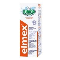 ELMEX JUNIOR płyn do płukania jamy ustnej o smaku miętowym 400 ml