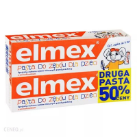 ELMEX Pasta do zębów dla dzieci 0-6 lat  50 g DUOPACK