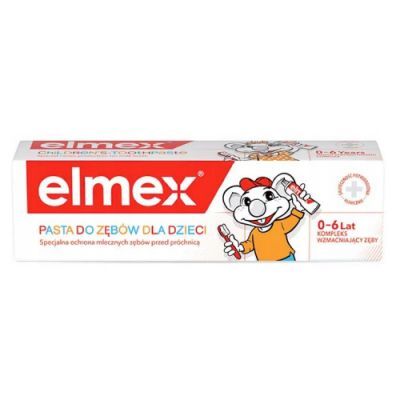 ELMEX Pasta do zębów dla dzieci 0-6 lat  50 g