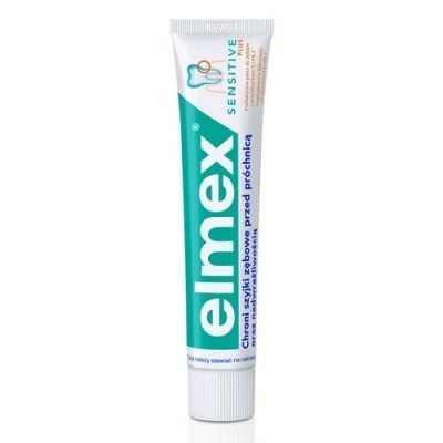 ELMEX SENSITIVE PLUS Pasta do zębów 75 ml,nadwrażliwość