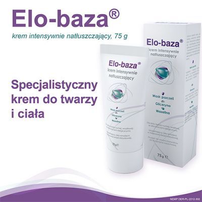 ELO-BAZA Krem intensywnie natłuszczający, 75g