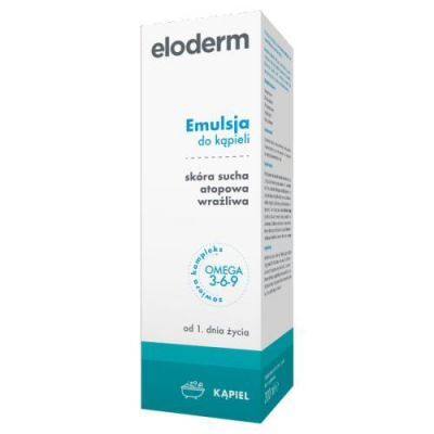 ELODERM Emulsja do kąpieli - 200 ml  KRÓTKA DATA 31.10.2024