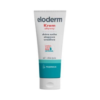 Eloderm krem aktywny od 1. dnia życia dla skóry wrażliwej, 75 ml