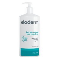 ELODERM Żel do mycia ciała i włosów 2w1 400 ml