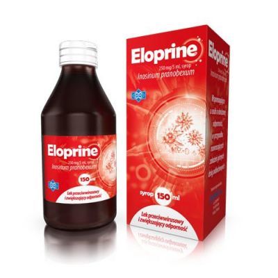 ELOPRINE 250 mg/5 ml syrop 150 ml
