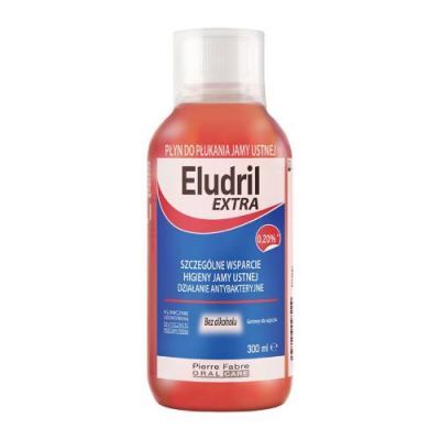Eludril Extra Płyn do płukania jamy ustnej, 300 ml