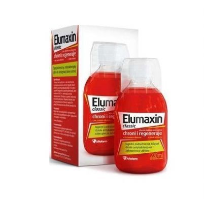 ELUMAXIN CLASSIC płyn do płukania jamy ustnej 220 ml
