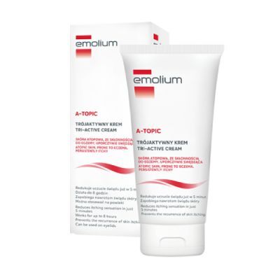 Emolium A-Topic Krem trójaktywny, 75 ml