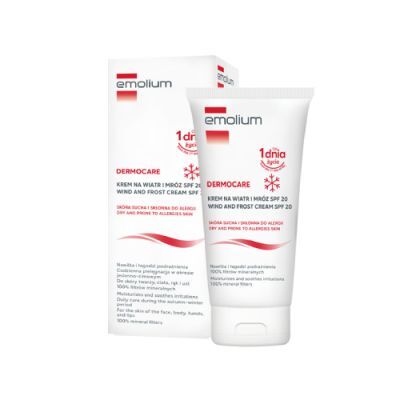 Emolium Dermocare Krem na wiatr i mróz SPF 20, 75 ml