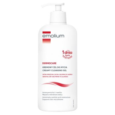 Emolium Dermocare Kremowy żel do mycia, 400 ml