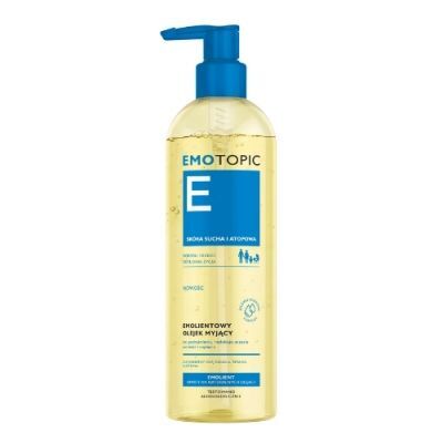 Emotopic Kojący olejek do kąpieli i pod prysznic, 400 ml