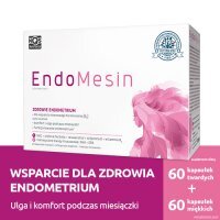 ENDOMESIN 60 kapsułek + 60 kapsułek wsparcie zdrowia endometrium