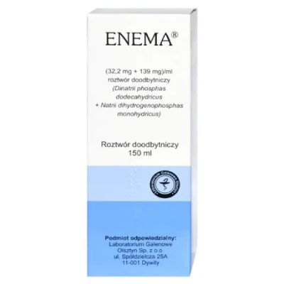 ENEMA roztwór doodbytniczy 150 ml