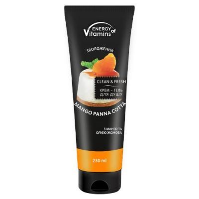ENERGY OF VITAMINS Żel pod prysznic Mango Panna Cotta, 230ml