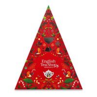 English Tea Shop Advent Calendar (Red) Kalendarz adwentowy 25 piramidek z ekologicznymi herbatami