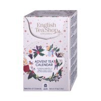 English Tea Shop Advent Tea Calendar Kalendarz adwentowy z ekologicznymi herbatami, 25sasz. 13smaków