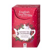 English Tea Shop Advent Tea Calendar (Red) Kalendarz adwentowy z ekologicznymi herbatami, 25sasz. 13smaków