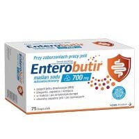 Enterobutir 700 mg, 75 kaps.