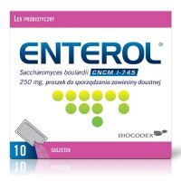 ENTEROL 250 mg 10 saszetek