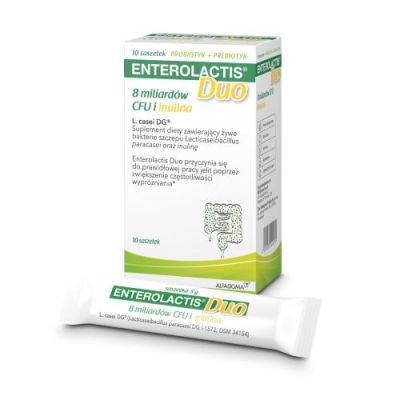 Enterolactis Duo Probiotyk + Prebiotyk, 10sasz.